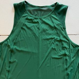 Lululemon Sculpt Tank Back Vent Green